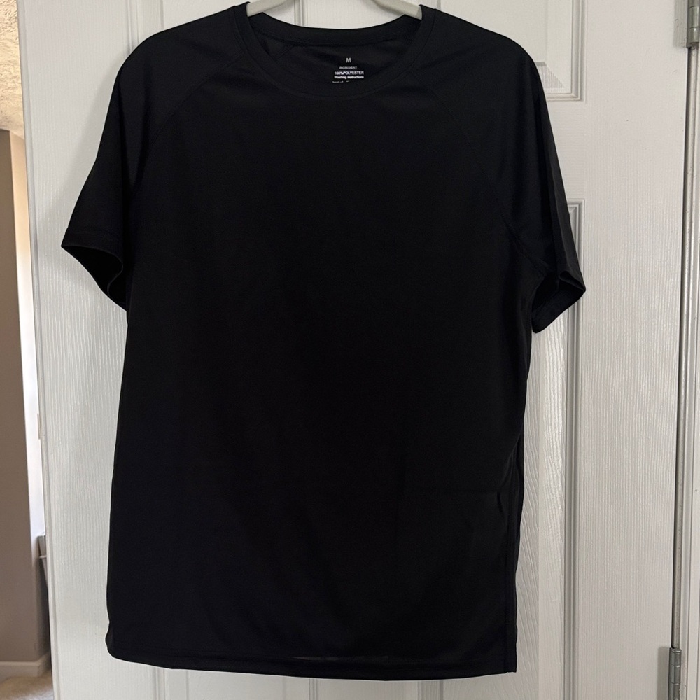 Men's Black Athletic T-Shirt